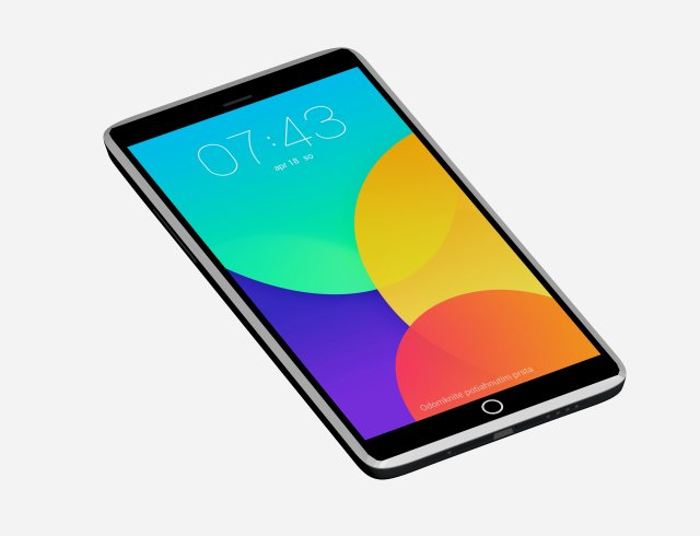 mobile phone meizu mx4 Modello 3D .c4d .max .obj .3ds .fbx .stl .blend 