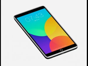 tel&eacute;fono m&oacute;vil meizu mx4 Modelo 3D