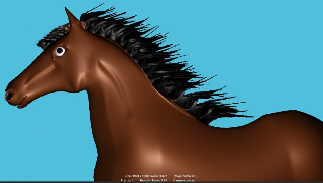 horse 3D Model .c4d .max .obj .3ds .fbx .stl .blend 