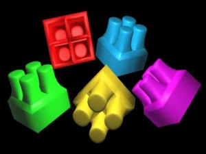 Lego 3D Modell