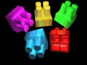 klocki Lego Model 3D