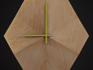 wooded clock do not disturb 3D मॉडल