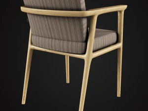 moooi zio dining chair 3D Model