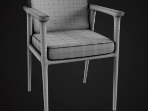 moooi zio dining chair 3D Model