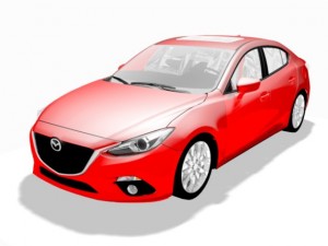 mazda 3 3D 모델