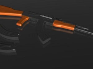 ak47 Modèle 3D
