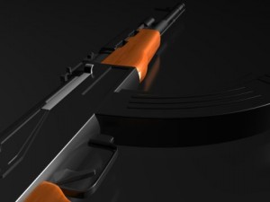 ak47 Modèle 3D