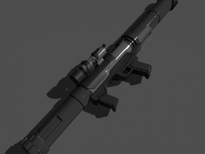 rocket laucher Modelo 3D