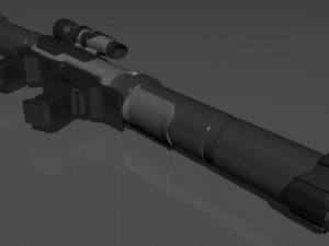 rocket laucher 3D 모델