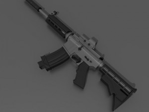 m4a1 3D Model