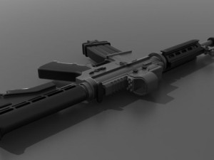 m4a1 3D Модель