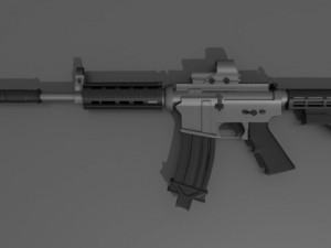 m4a1 3D Модель