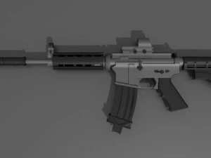 m4a1 3D Model