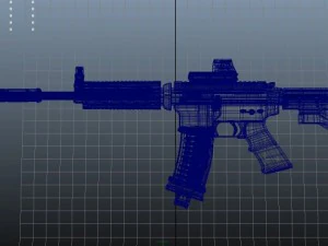 m4a1 3D Model