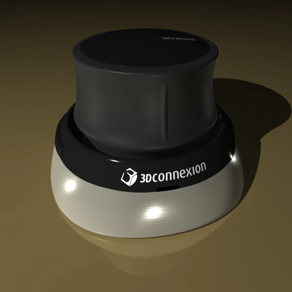 3d connexion spacemouse 3D Model .c4d .max .obj .3ds .fbx .stl .blend 