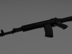 ak-12 kalashnikov Model 3D