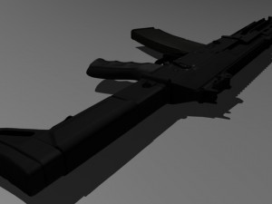 ak-12 kalashnikov Model 3D