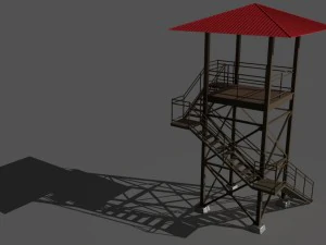 guard tower 3D Model