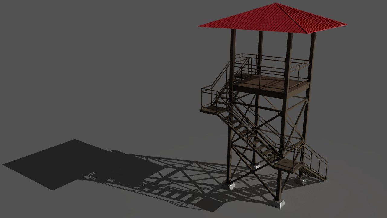 Tower 3d model