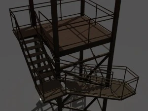 guard tower 3D Model
