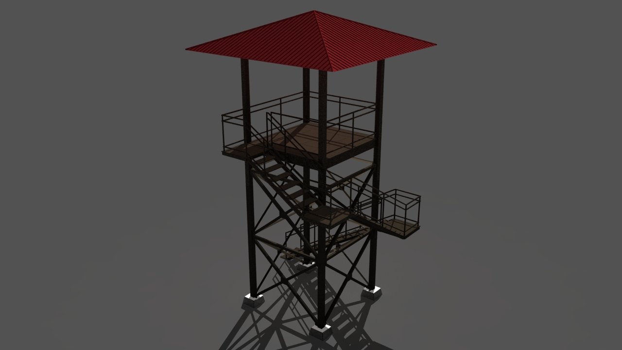 Guard tower. Караульная вышка сталкер. 3d модель башни h=60м. Сталкер водонапорная башня. Водонапорная башня на болотах сталкер.