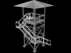 guard tower 3D Model