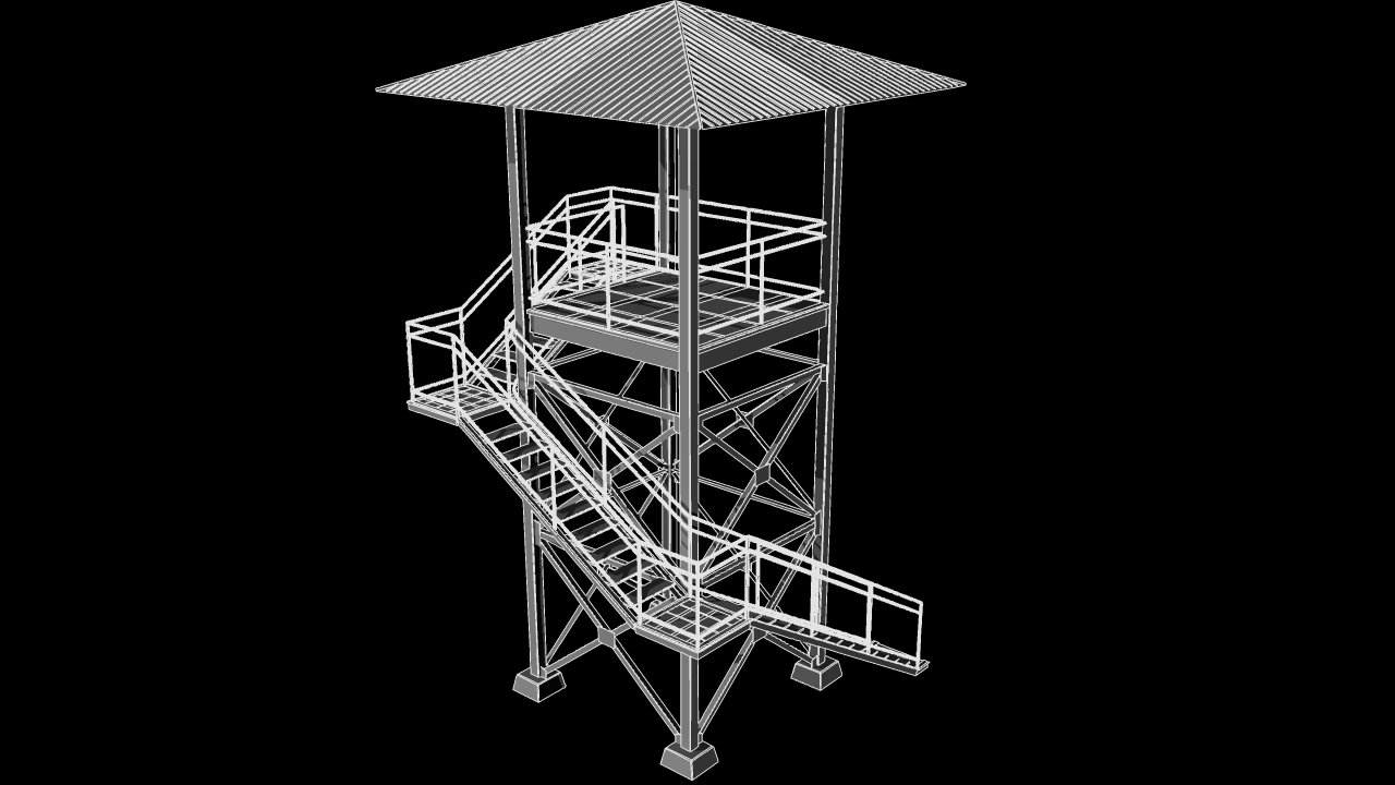 Tower 3d model