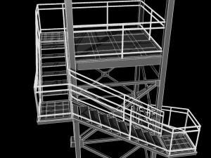 guard tower 3D 모델