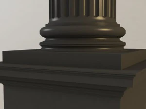 ionic column 3D Model