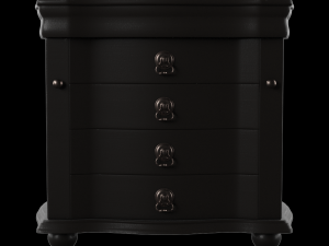 wooden jewelry box 3Dモデル
