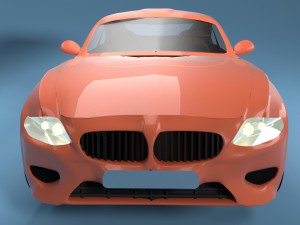 bmw m z4 coupe 3D Модель