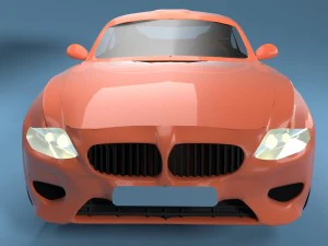 bmw m z4 coupe 3D Model