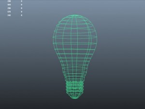 light bulb no material 3D 모델