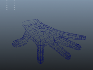 humen hand 3D-Modell