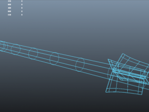 missle Model 3D