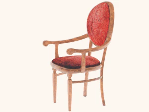 더러운 의자 3D 모델