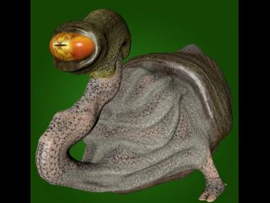 lumaca fantastica Modello 3D