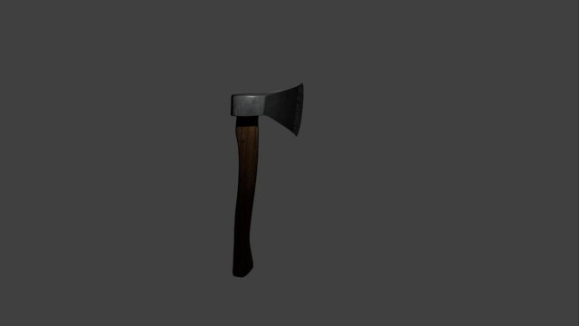 axe 3D Model .c4d .max .obj .3ds .fbx .stl .blend 