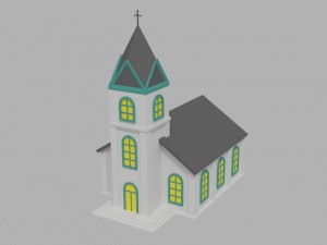 church 3D Модель