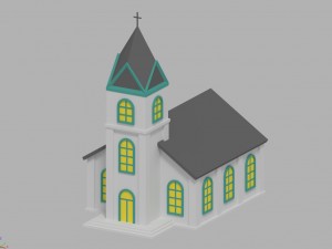 church Model 3D