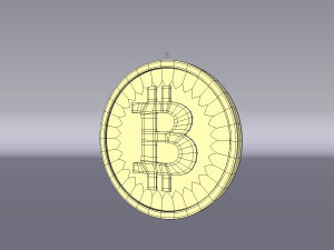 bitcoin - btc 3D Model