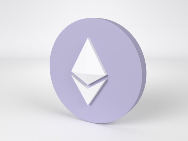ethereum logo Modèle 3D .c4d .max .obj .3ds .fbx .stl .blend 