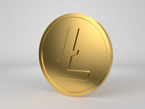 litecoin - ltc 3D Модель