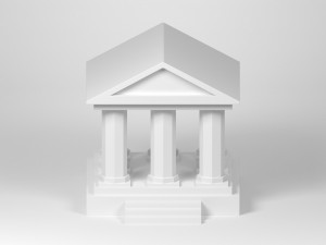 mini bank 3D Модель