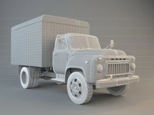 mobil tua gaz52 Model 3D