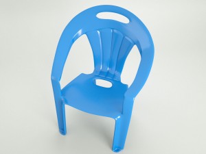 plastic seats 3D Model