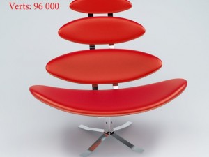 chair crown 3D Model