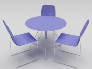 marocchino table Modelo 3D