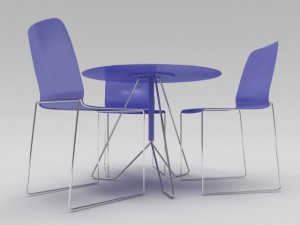 marocchino table Model 3D