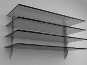 glass shelves 3D Model